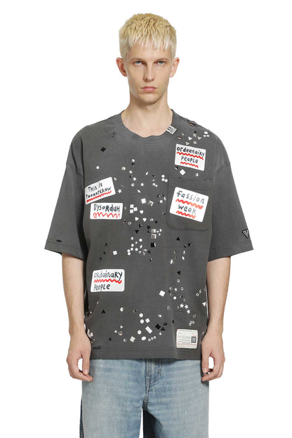 Embellished Sticker T-Shirt