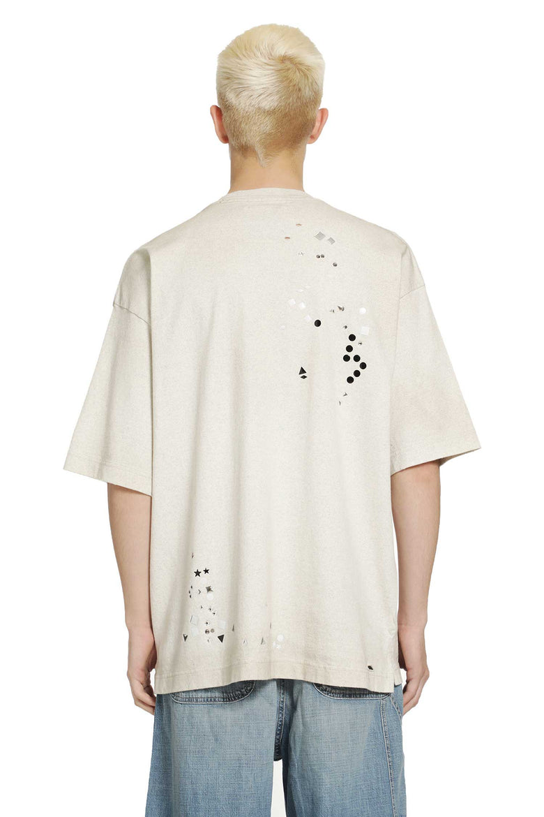 
              MAISON MIHARA YASUHIRO Embellished Sticker T-Shirt man
            