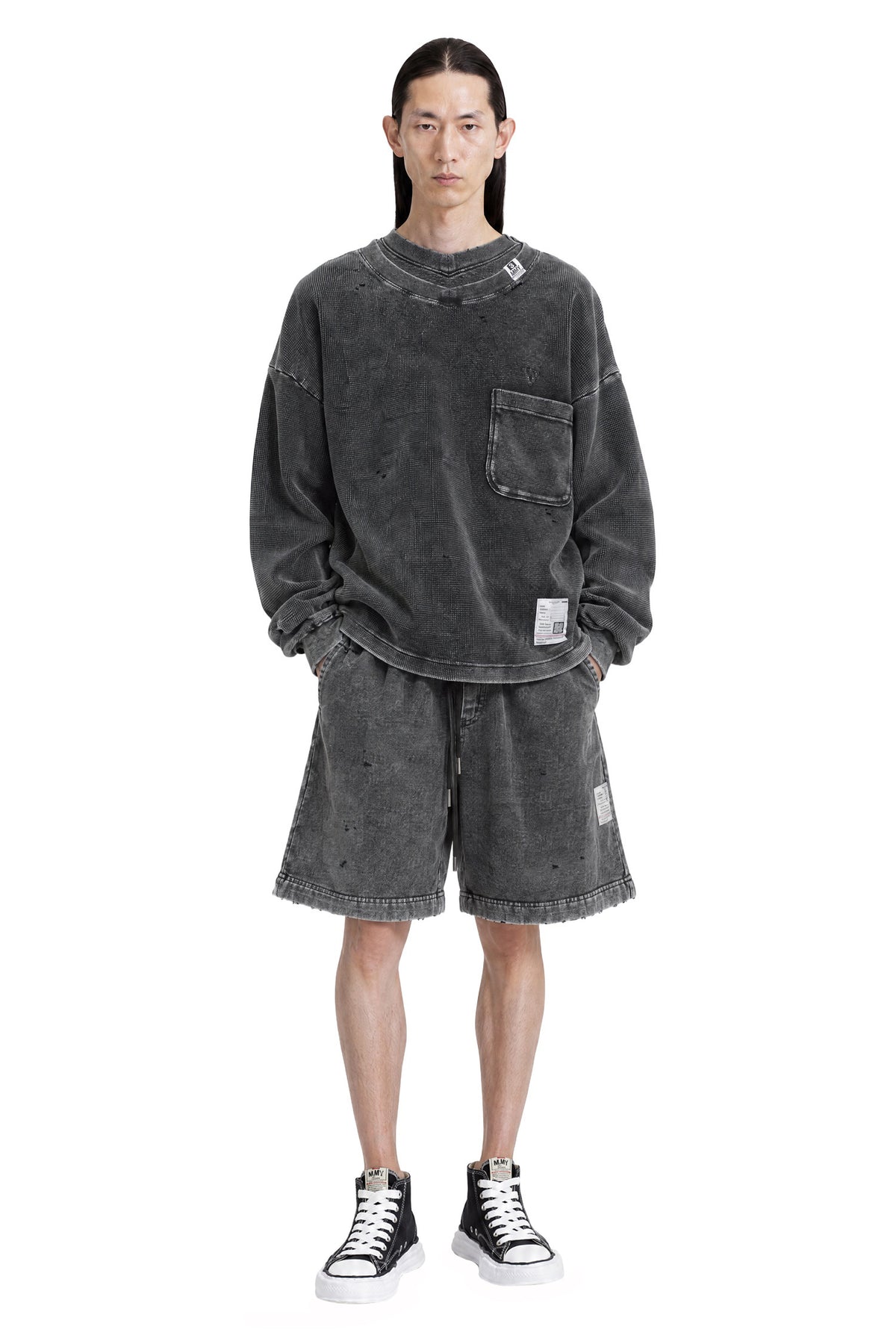Bleached Sweat Shorts