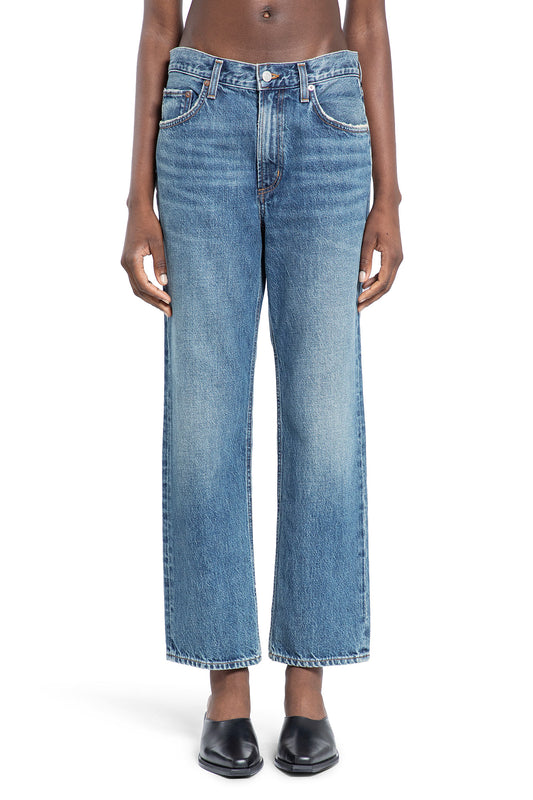 AGOLDE WOMAN BLUE JEANS