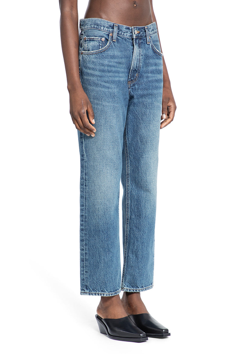 AGOLDE WOMAN BLUE JEANS