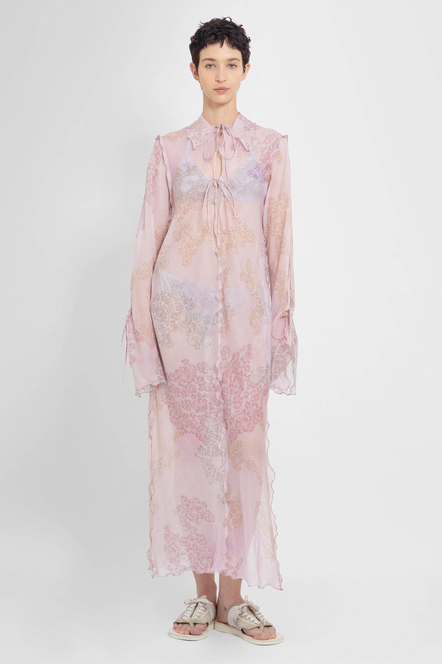 ACNE STUDIOS WOMAN PINK DRESSES