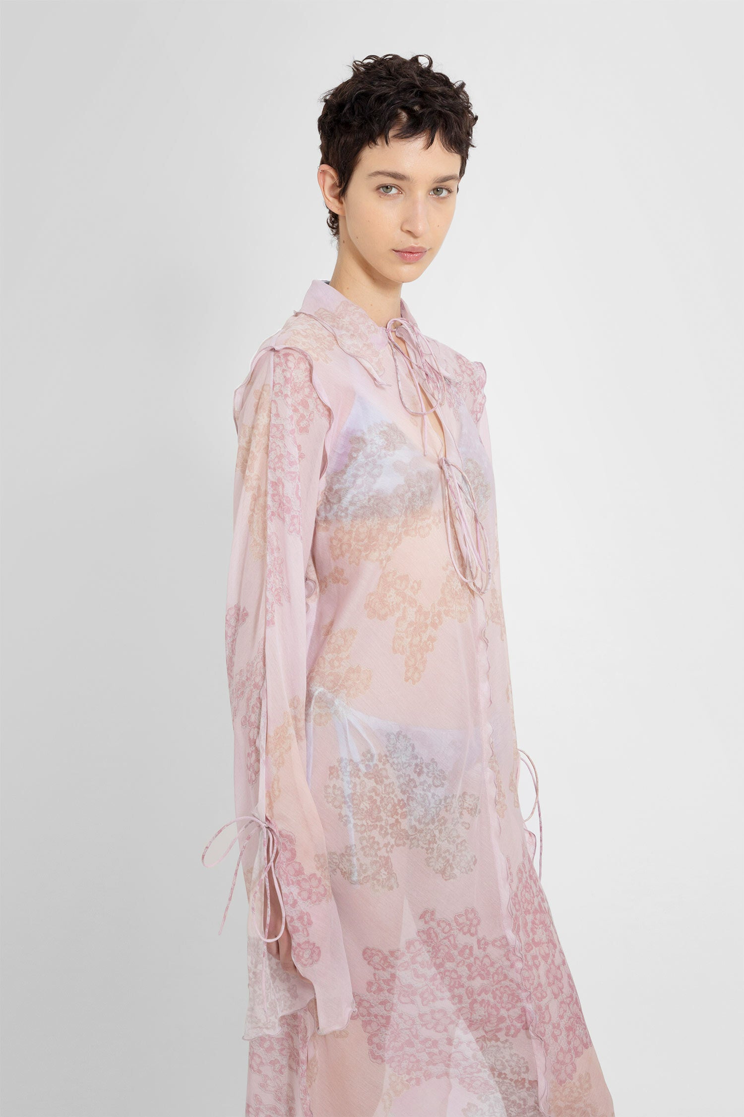 ACNE STUDIOS WOMAN PINK DRESSES