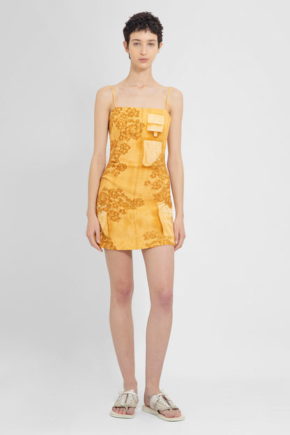 ACNE STUDIOS WOMAN ORANGE DRESSES