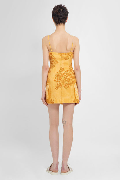 ACNE STUDIOS WOMAN ORANGE DRESSES