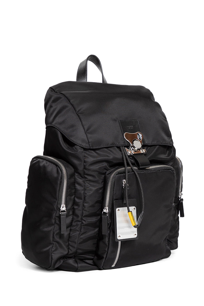 FPM UNISEX BLACK BACKPACKS & TRAVEL BAGS