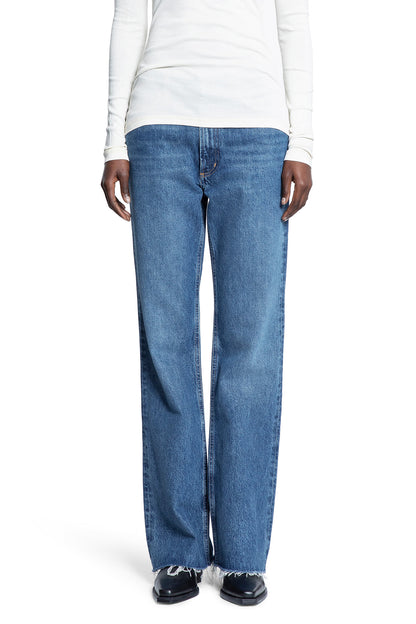 AGOLDE WOMAN BLUE JEANS