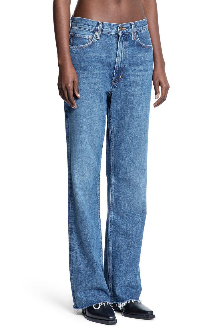 AGOLDE WOMAN BLUE JEANS