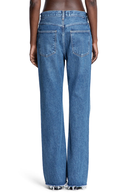 AGOLDE WOMAN BLUE JEANS