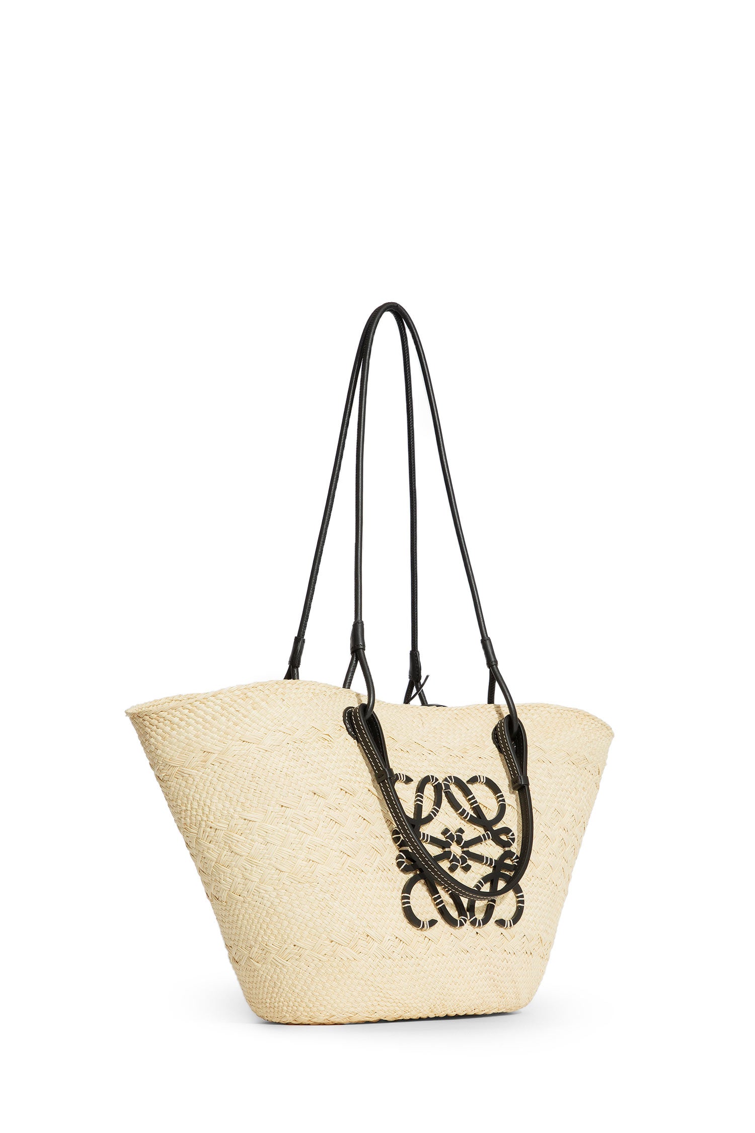 LOEWE WOMAN BLACK TOTE BAGS