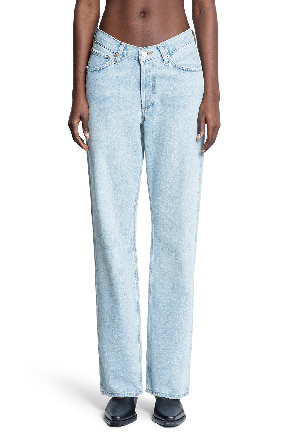 AGOLDE WOMAN BLUE JEANS