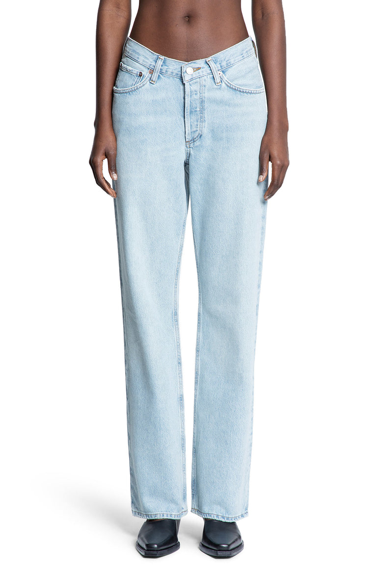 AGOLDE WOMAN BLUE JEANS