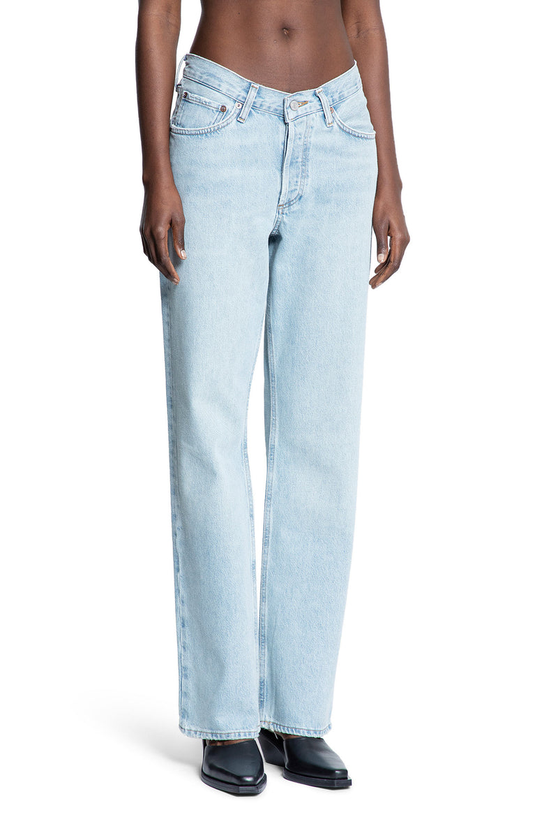 AGOLDE WOMAN BLUE JEANS