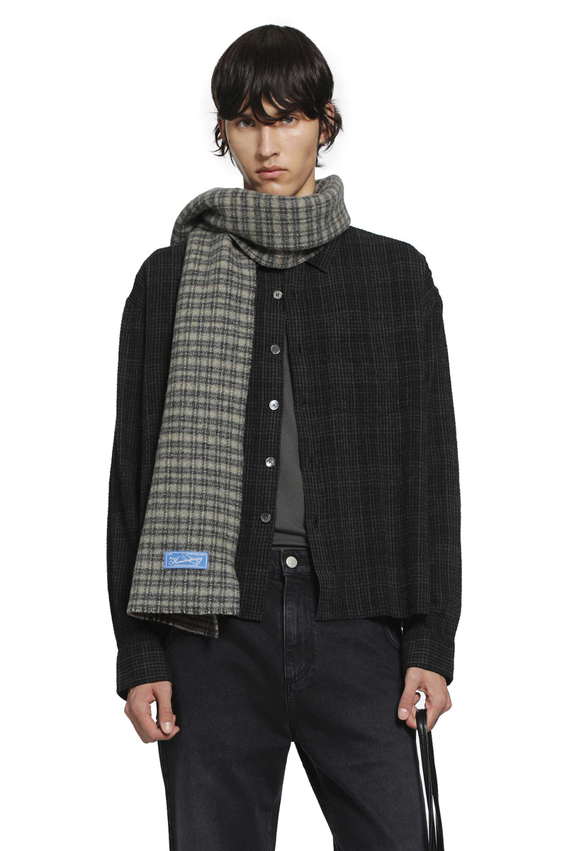 MFPEN Vintage Check Facade Scarf man