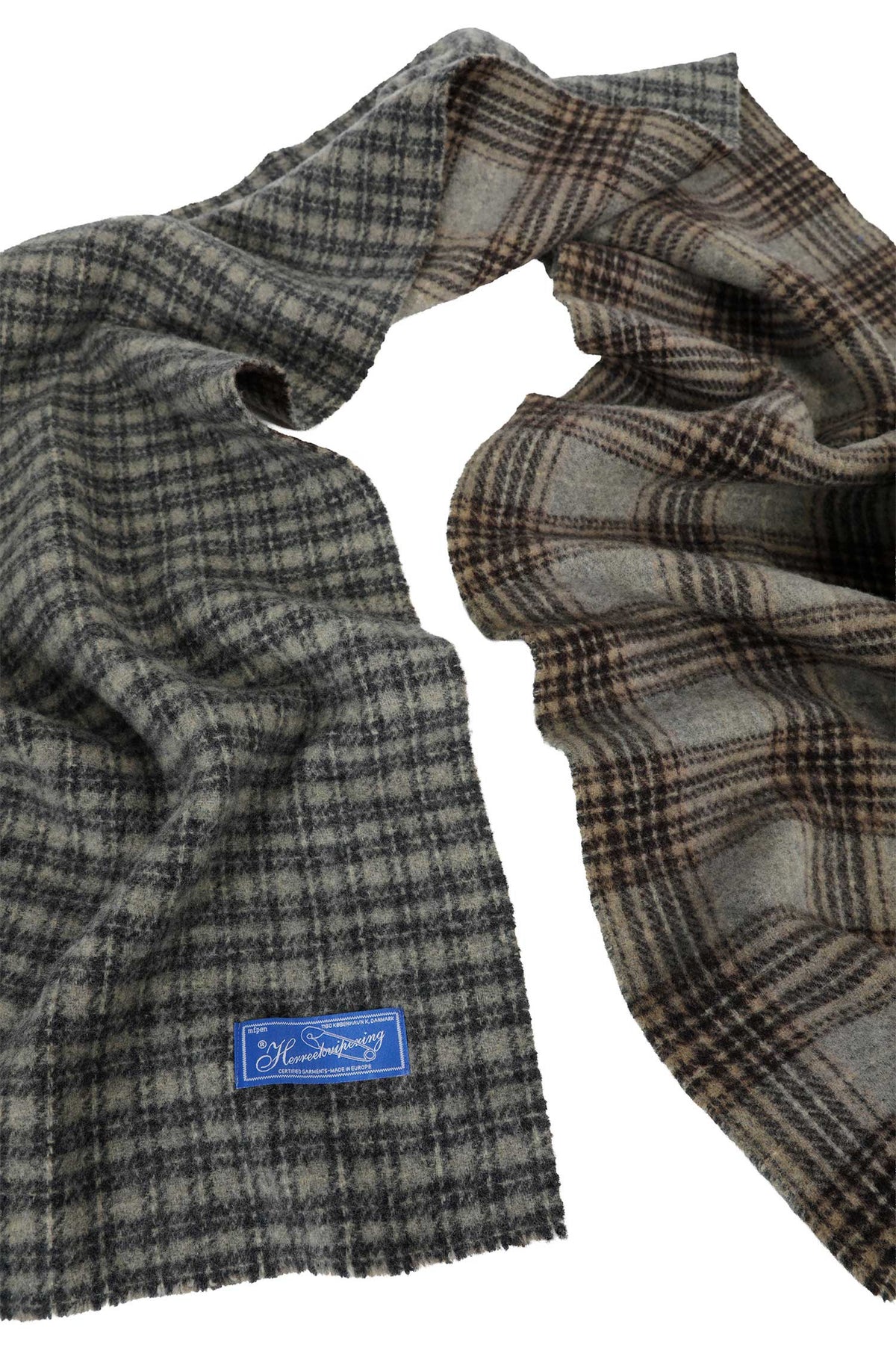 MFPEN Vintage Check Facade Scarf man