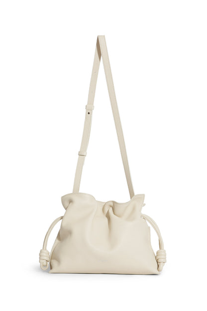 LOEWE WOMAN OFF-WHITE CROSSBODY BAGS