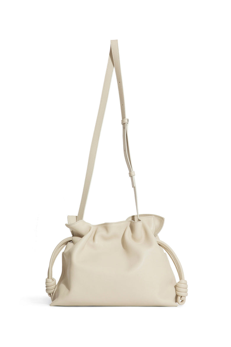 LOEWE WOMAN OFF-WHITE CROSSBODY BAGS