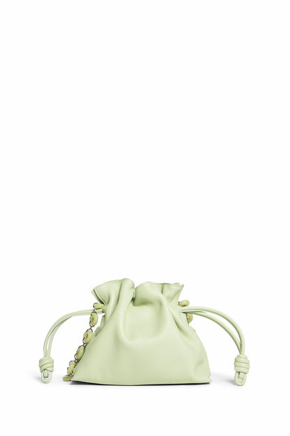 LOEWE WOMAN GREEN CLUTCHES & POUCHES