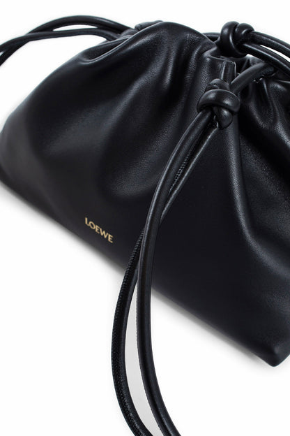 LOEWE WOMAN BLACK SHOULDER BAGS