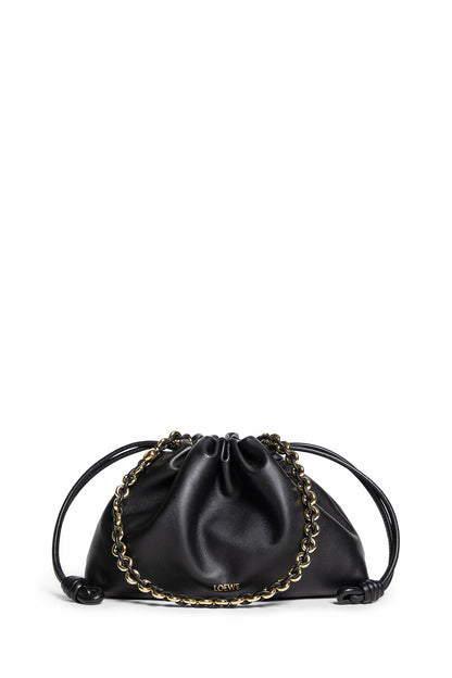 Antonioli LOEWE WOMAN BLACK SHOULDER BAGS