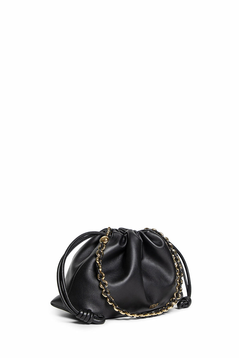 LOEWE WOMAN BLACK SHOULDER BAGS