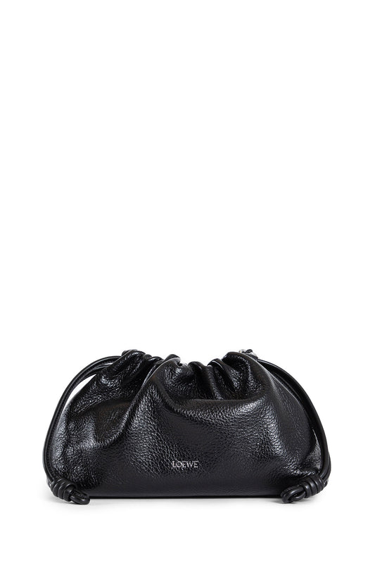 LOEWE WOMAN BLACK CLUTCHES & POUCHES