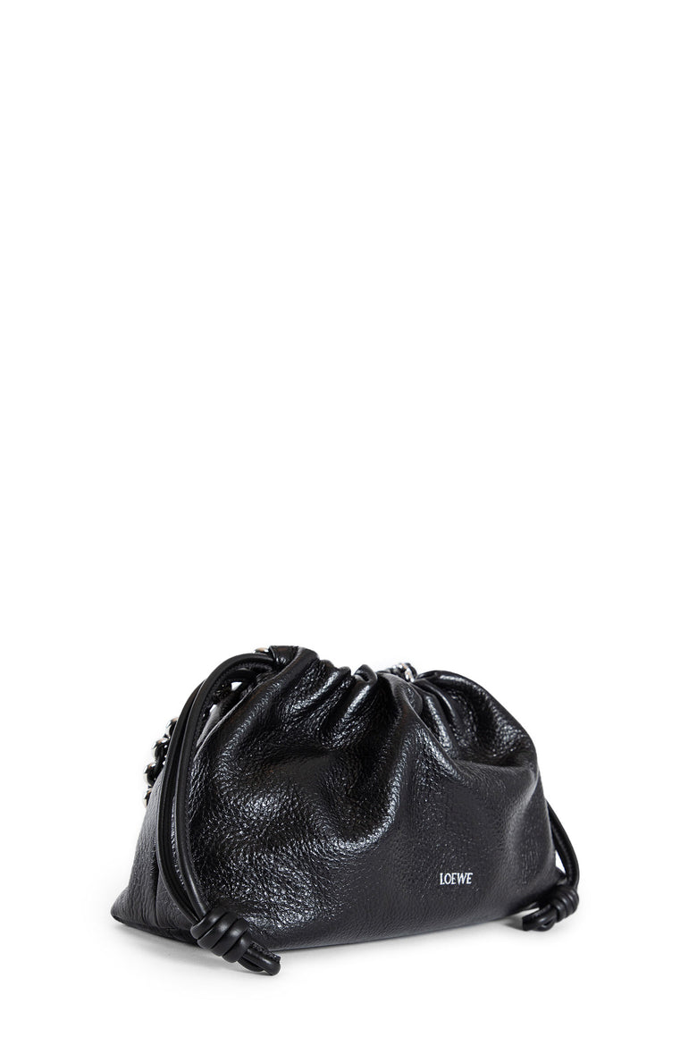 LOEWE WOMAN BLACK SHOULDER BAGS