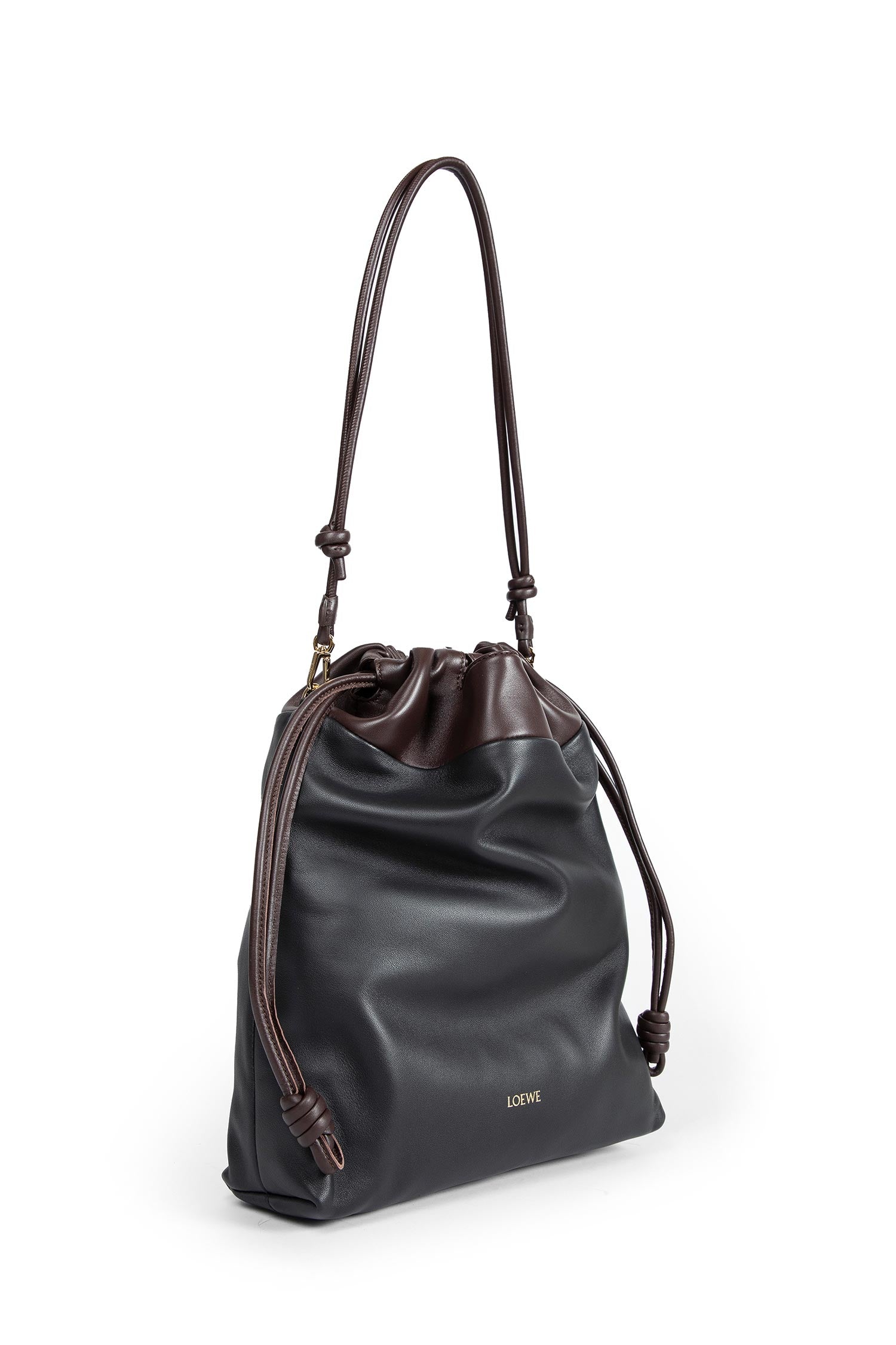 LOEWE WOMAN BLACK TOTE BAGS