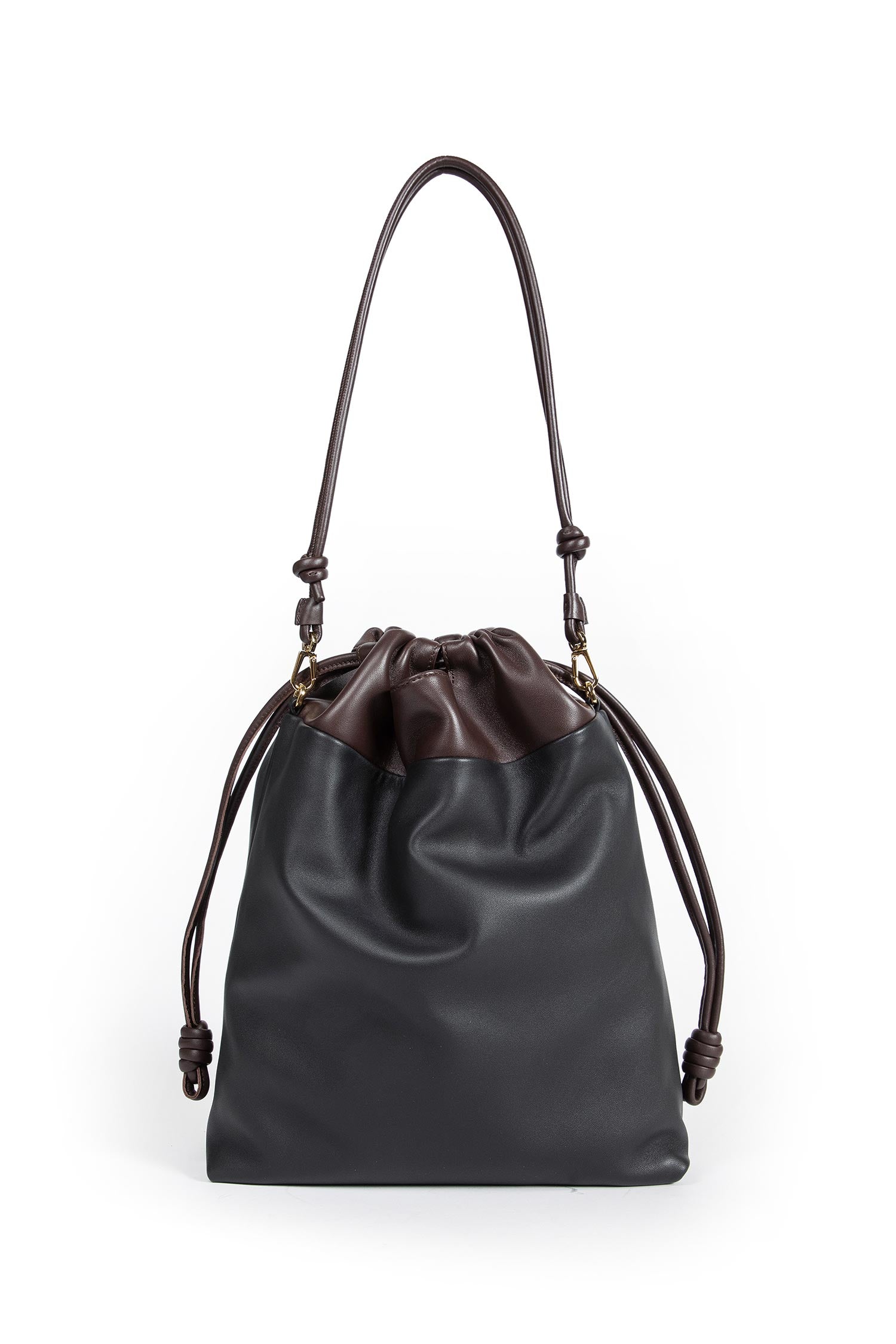 LOEWE WOMAN BLACK TOTE BAGS