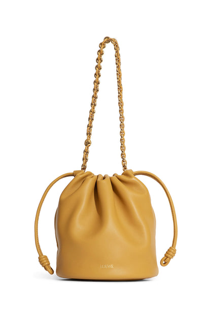 Antonioli LOEWE WOMAN YELLOW SHOULDER BAGS