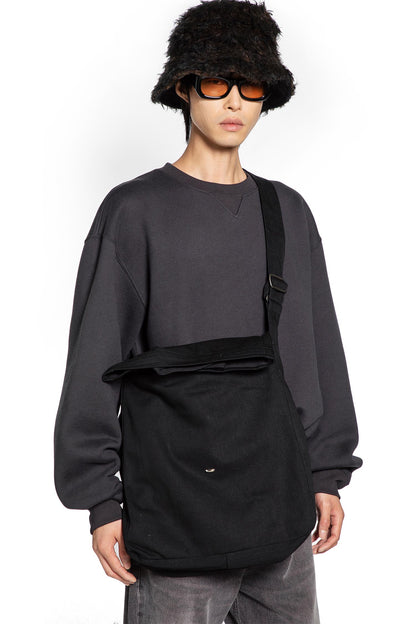 OUR LEGACY MAN BLACK SHOULDER BAGS