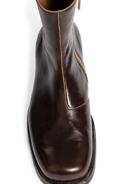 OUR LEGACY MAN BROWN BOOTS