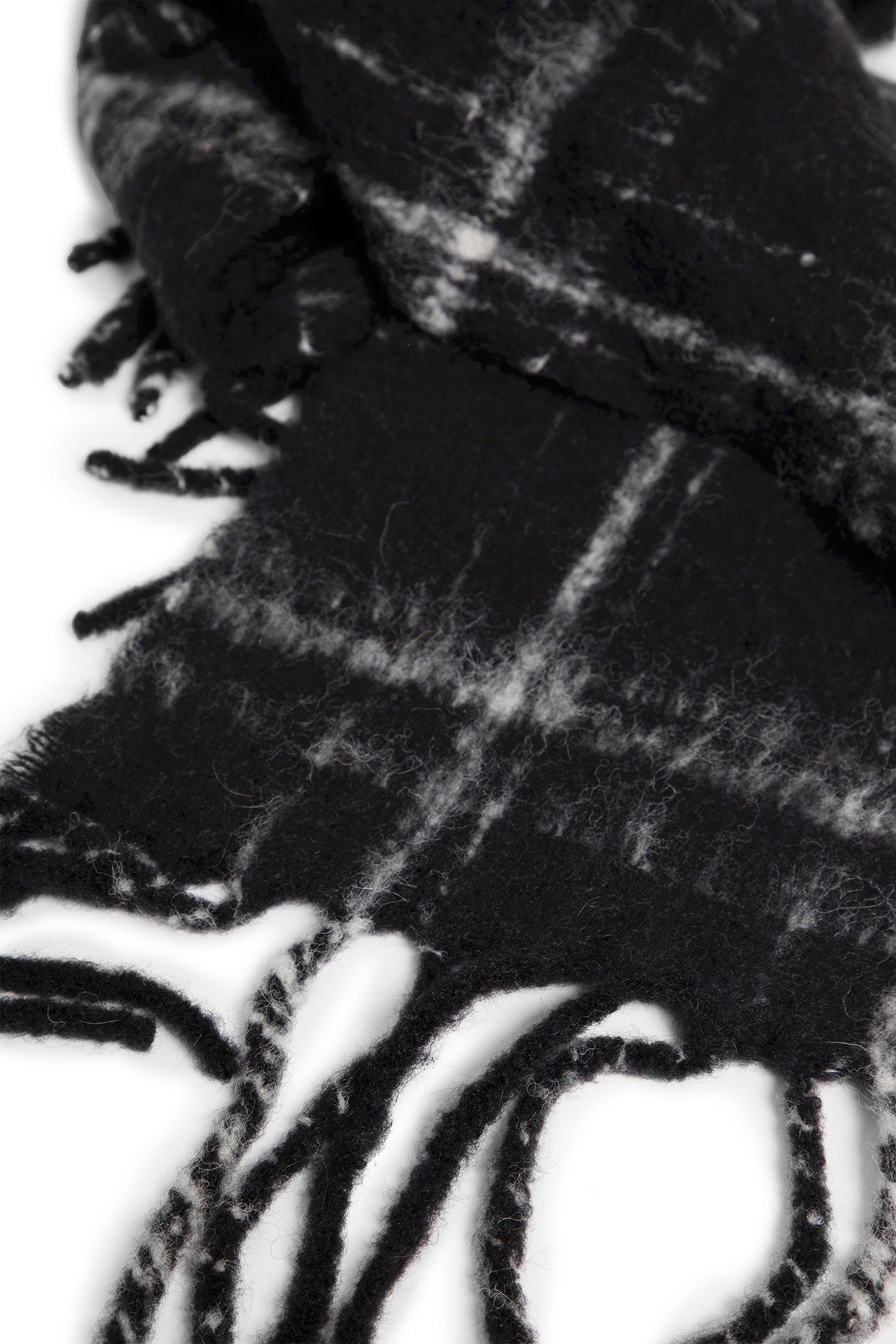 OUR LEGACY MAN BLACK&WHITE SCARVES