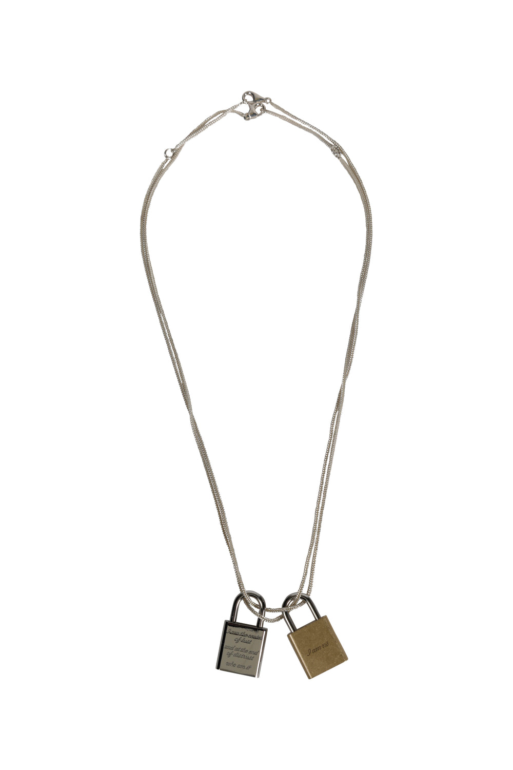 OUR LEGACY Riddle Necklace man