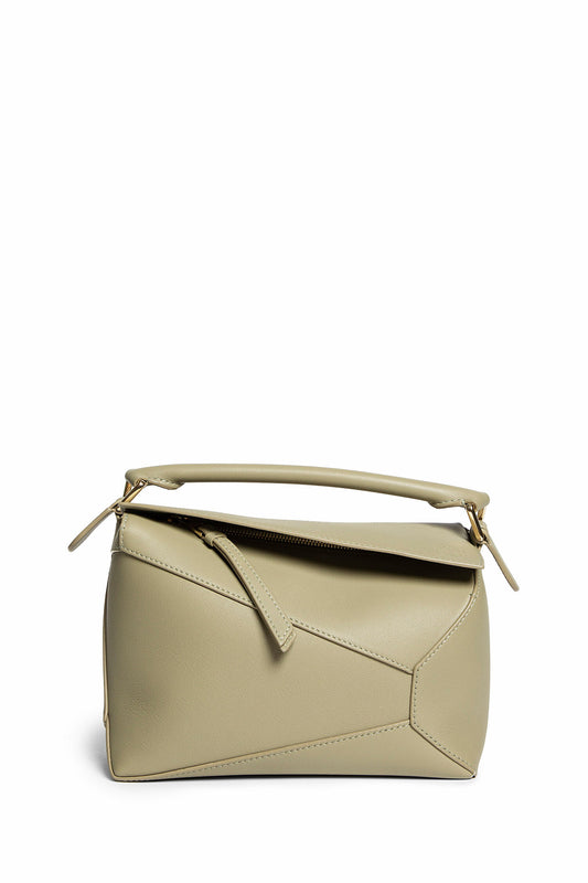 LOEWE WOMAN GREEN TOP HANDLE BAGS