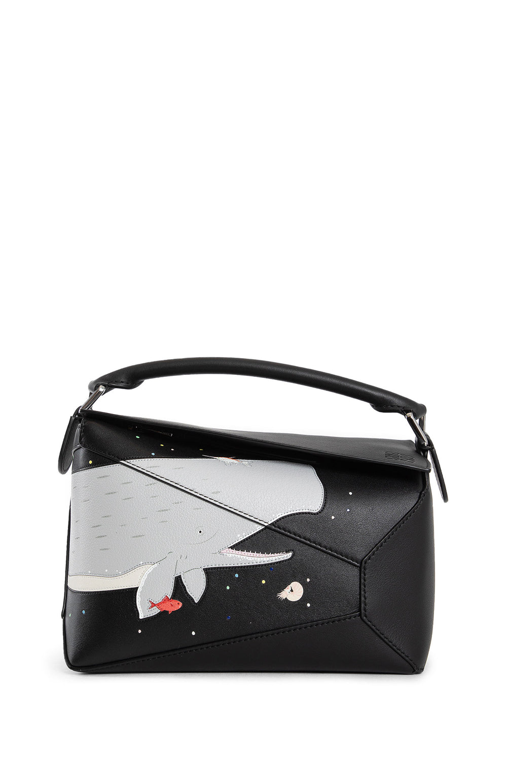 LOEWE WOMAN BLACK SHOULDER BAGS