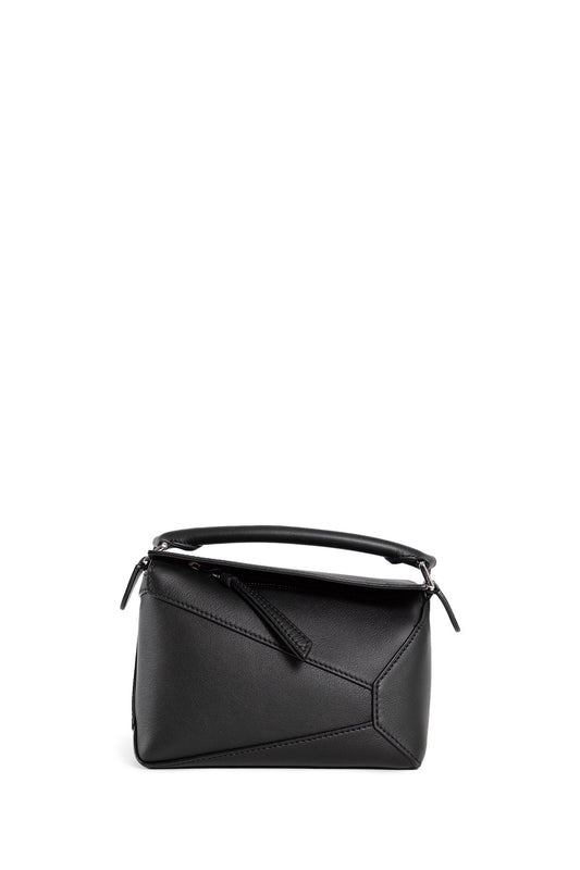 LOEWE WOMAN BLACK TOP HANDLE BAGS