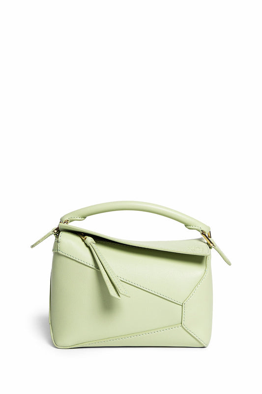 LOEWE WOMAN GREEN TOP HANDLE BAGS