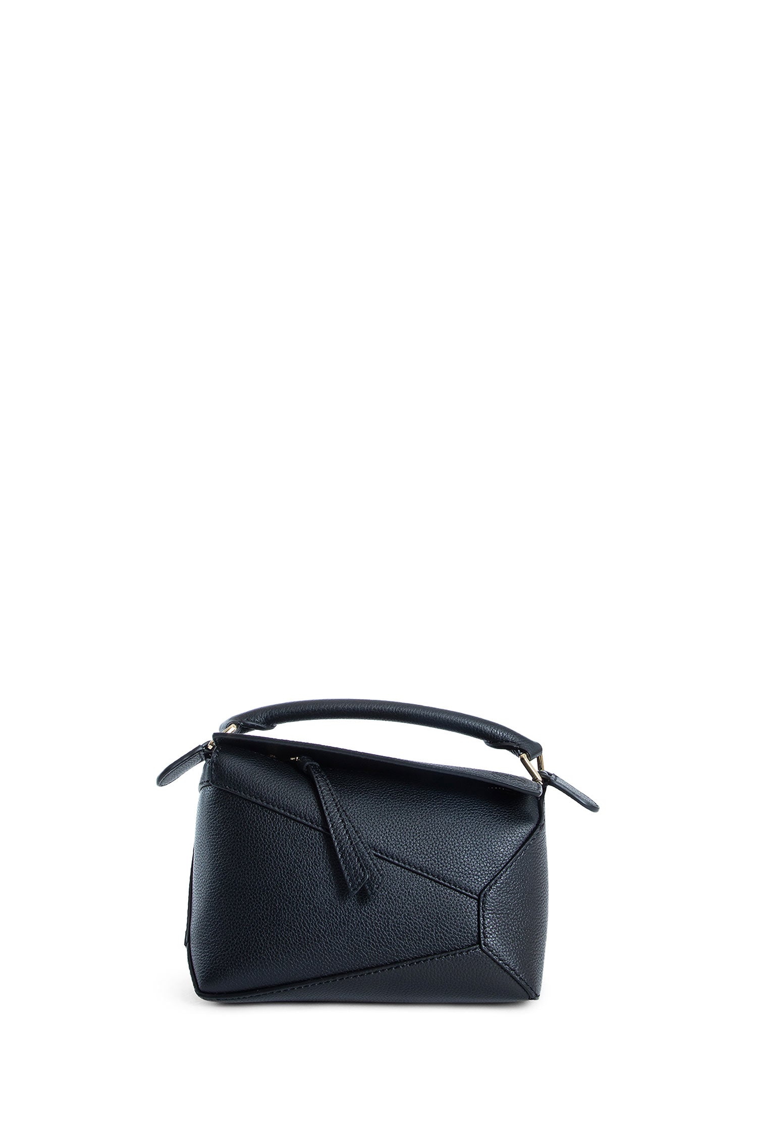 Mini Puzzle Edge bag in soft grained calfskin