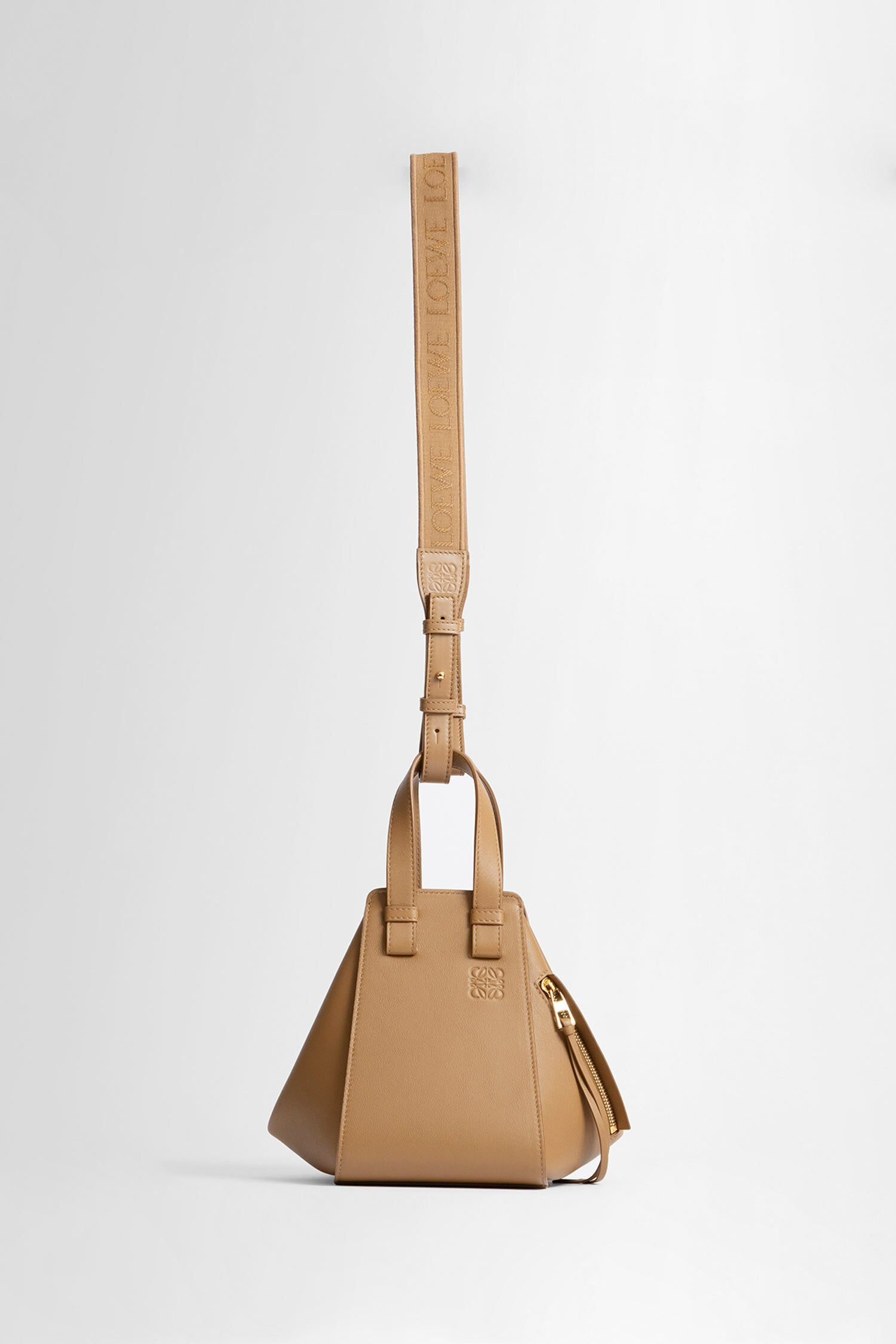 LOEWE WOMAN BEIGE TOP HANDLE BAGS