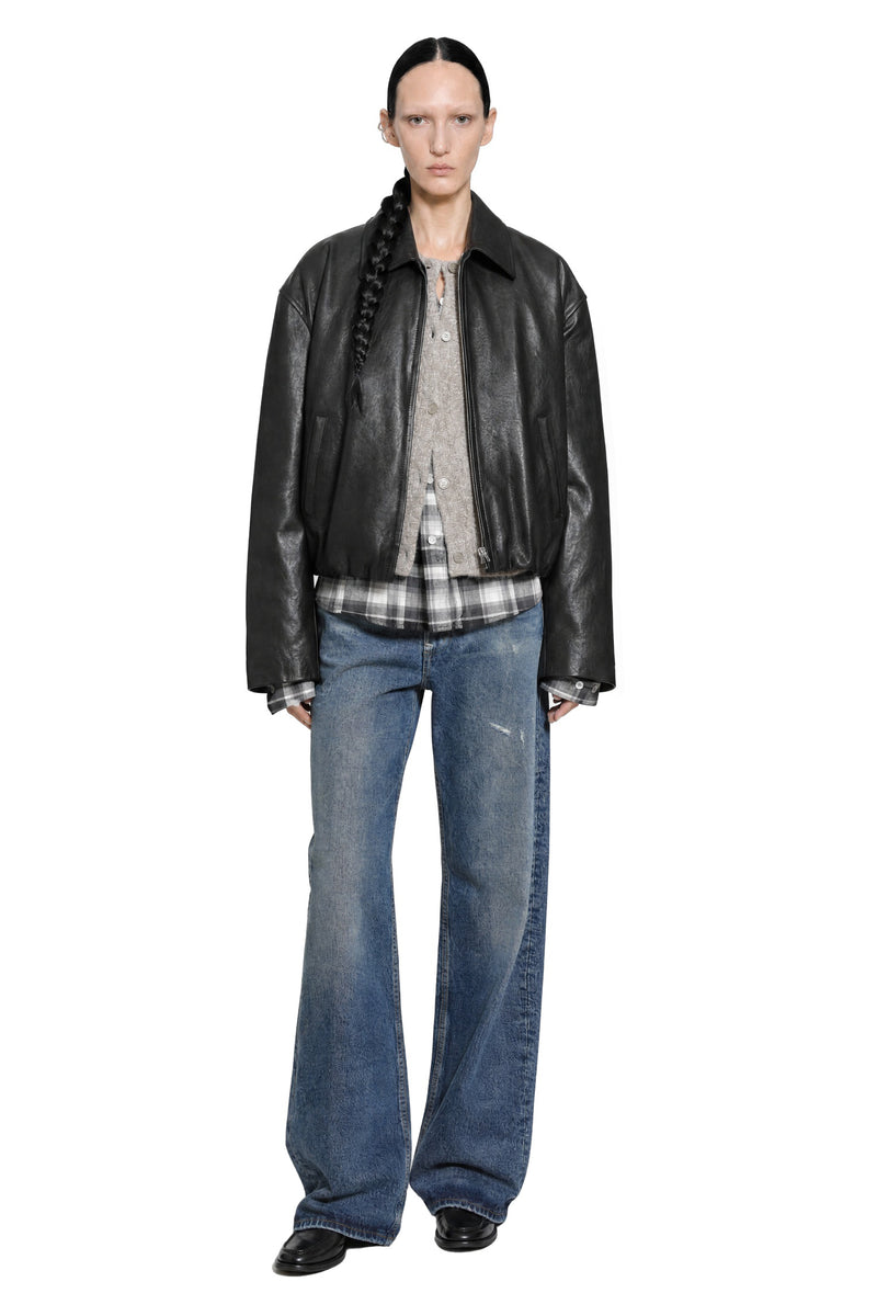 ACNE STUDIOS Layered Cable Knit Cardigan woman