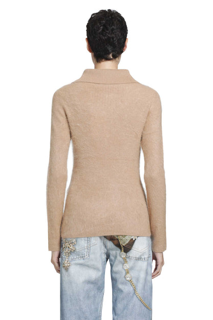 Cashmere Zip-Up Cardigan