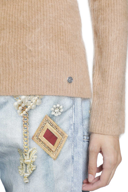 Cashmere Zip-Up Cardigan