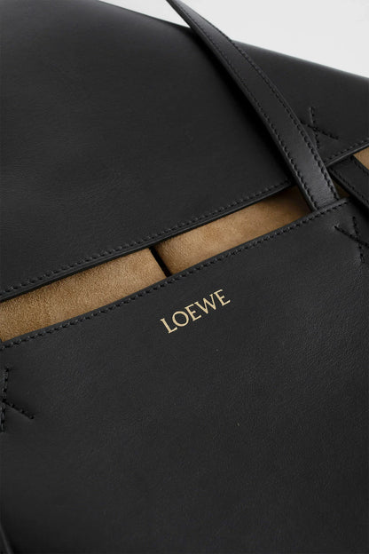 Medium Puzzle Fold Tote In Shiny Calfskin - Antonioli.eu