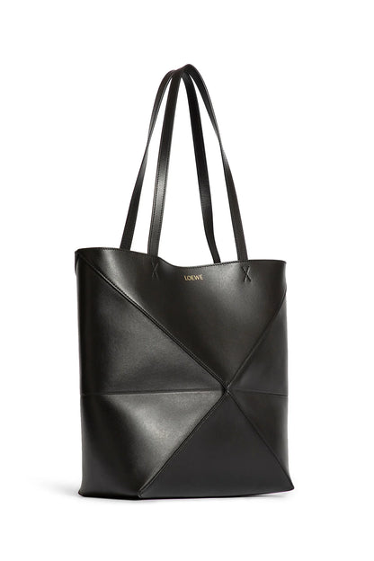 Medium Puzzle Fold Tote In Shiny Calfskin - Antonioli.eu