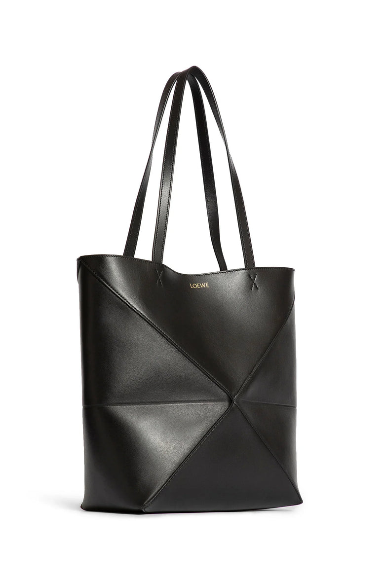 
              LOEWE Medium Puzzle Fold Tote In Shiny Calfskin woman
            