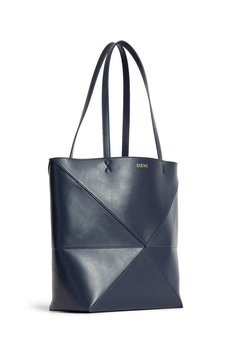 LOEWE WOMAN BLUE TOTE BAGS