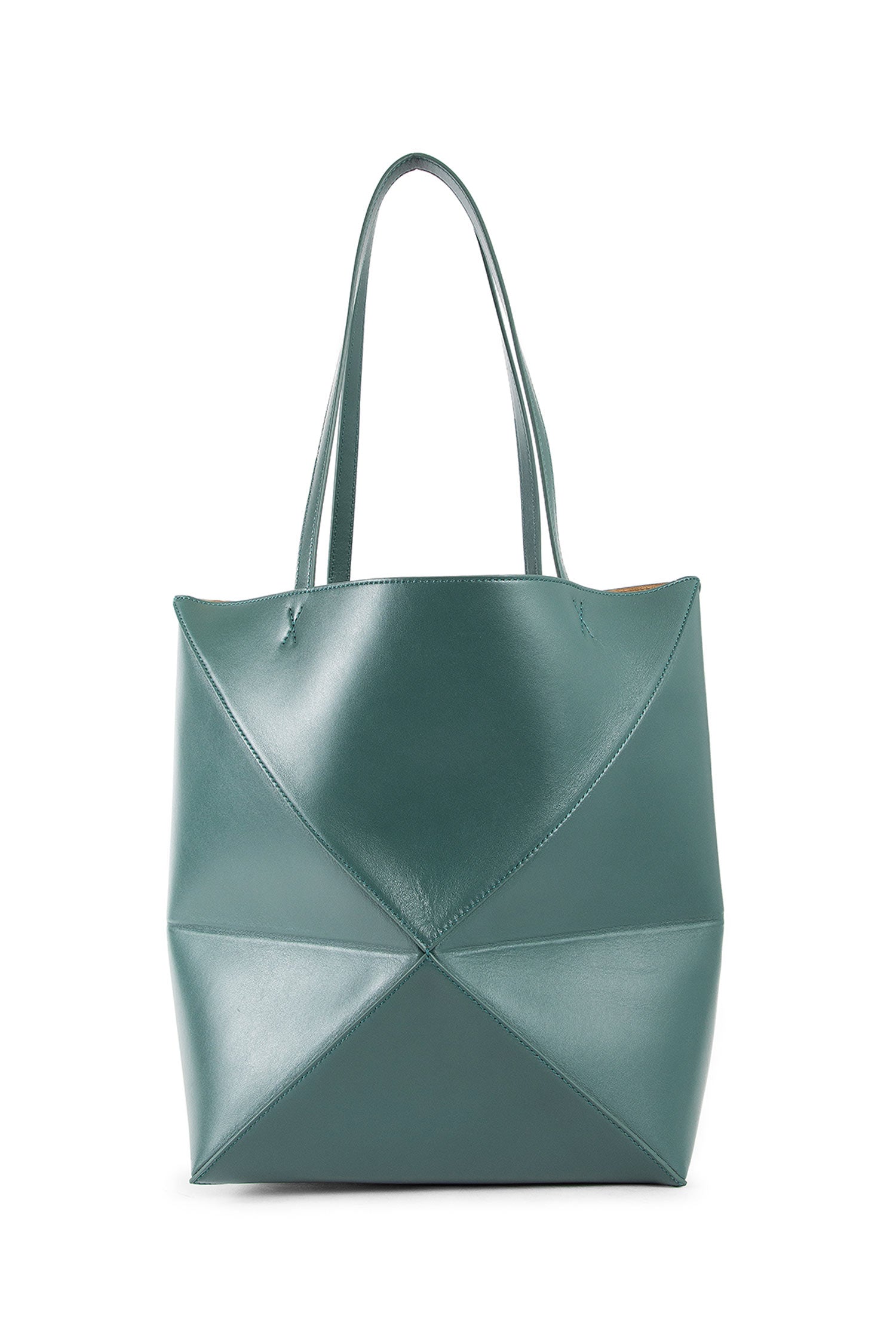 LOEWE WOMAN GREEN TOTE BAGS