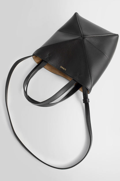 LOEWE WOMAN BLACK TOTE BAGS