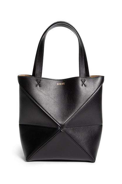 LOEWE WOMAN BLACK TOTE BAGS